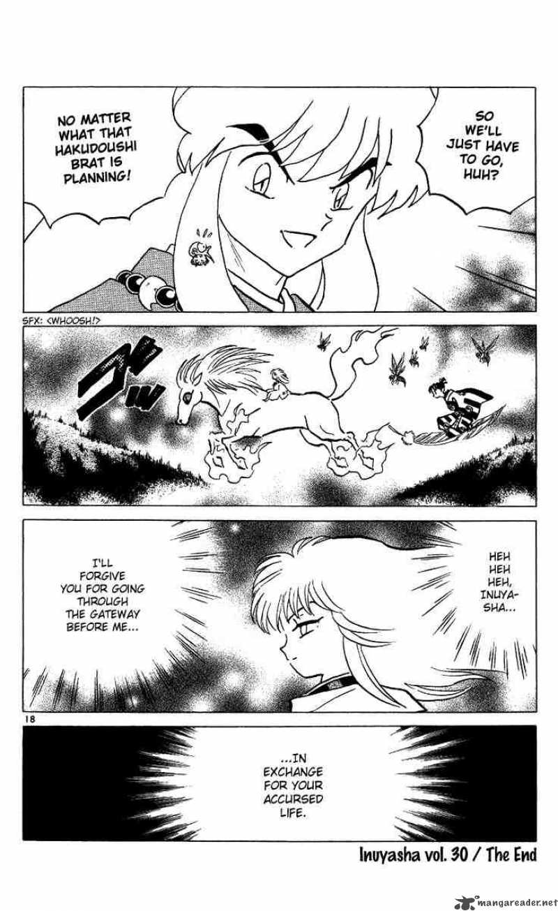 Inuyasha Chapter 298 Page 18