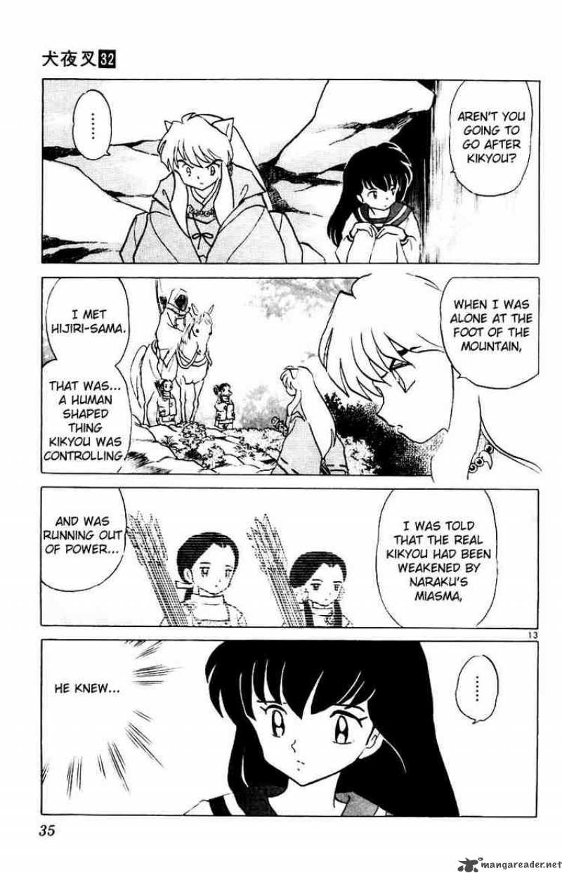 Inuyasha Chapter 310 Page 13