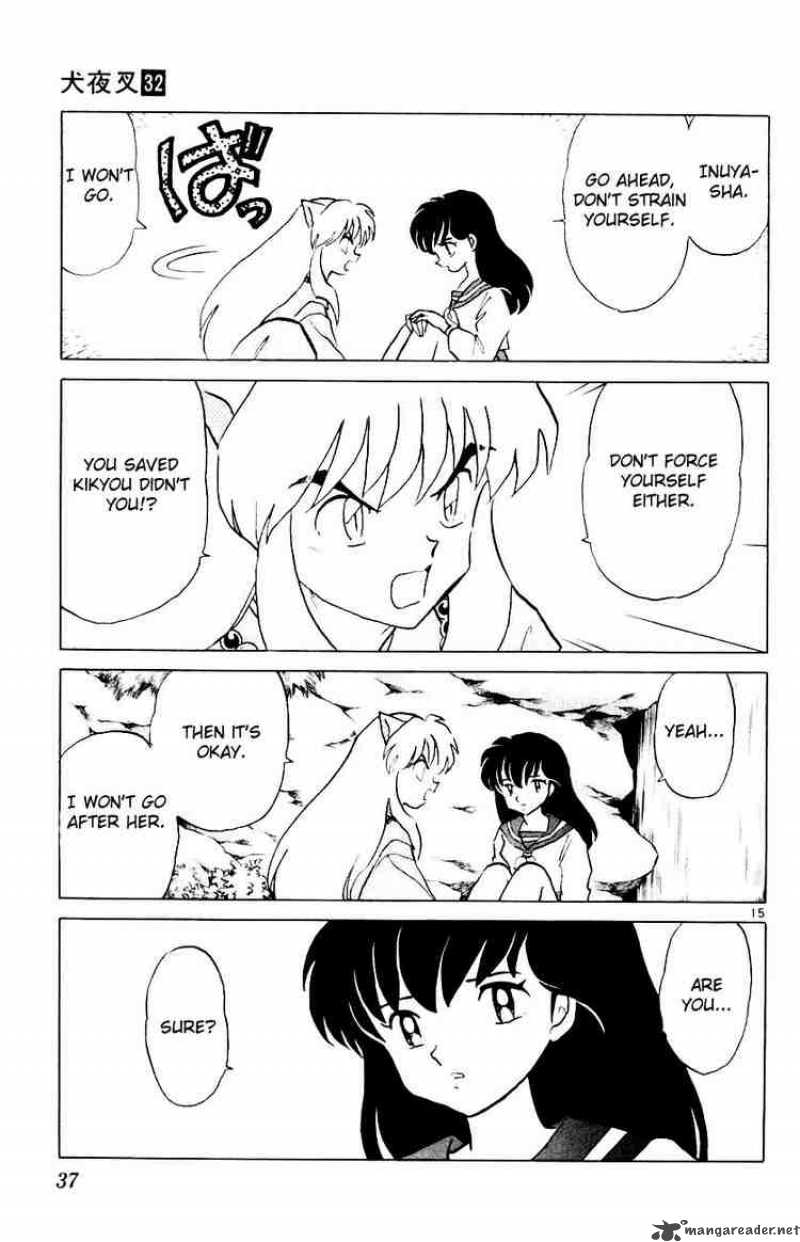 Inuyasha Chapter 310 Page 15