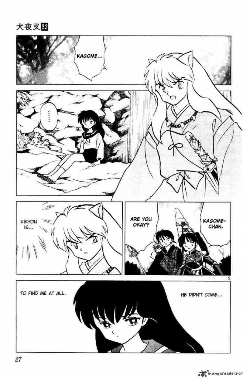 Inuyasha Chapter 310 Page 5