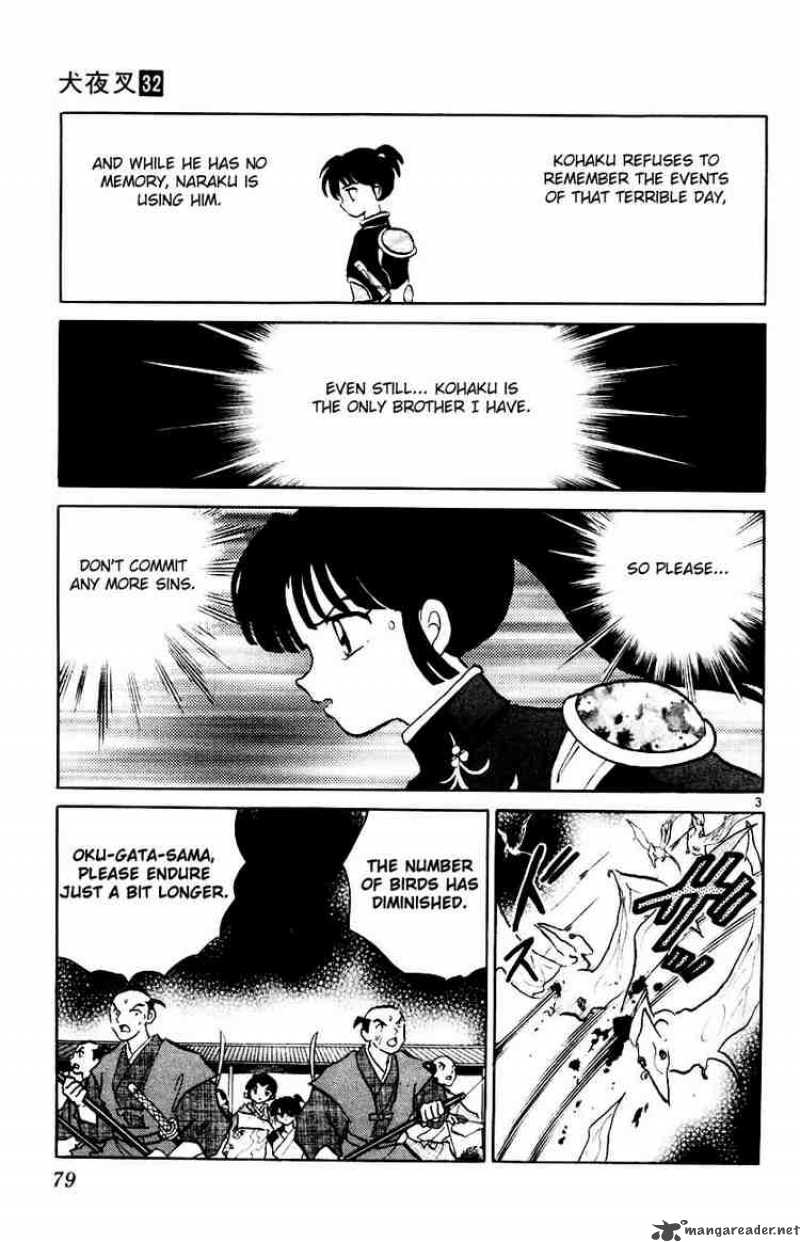 Inuyasha Chapter 313 Page 3