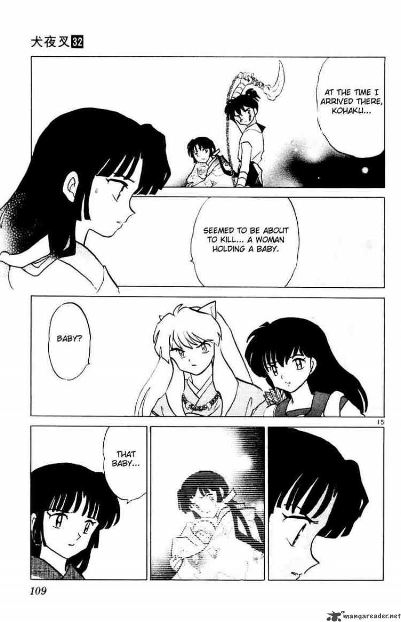 Inuyasha Chapter 314 Page 15