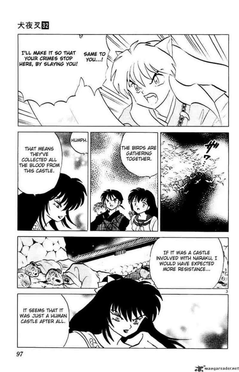 Inuyasha Chapter 314 Page 3