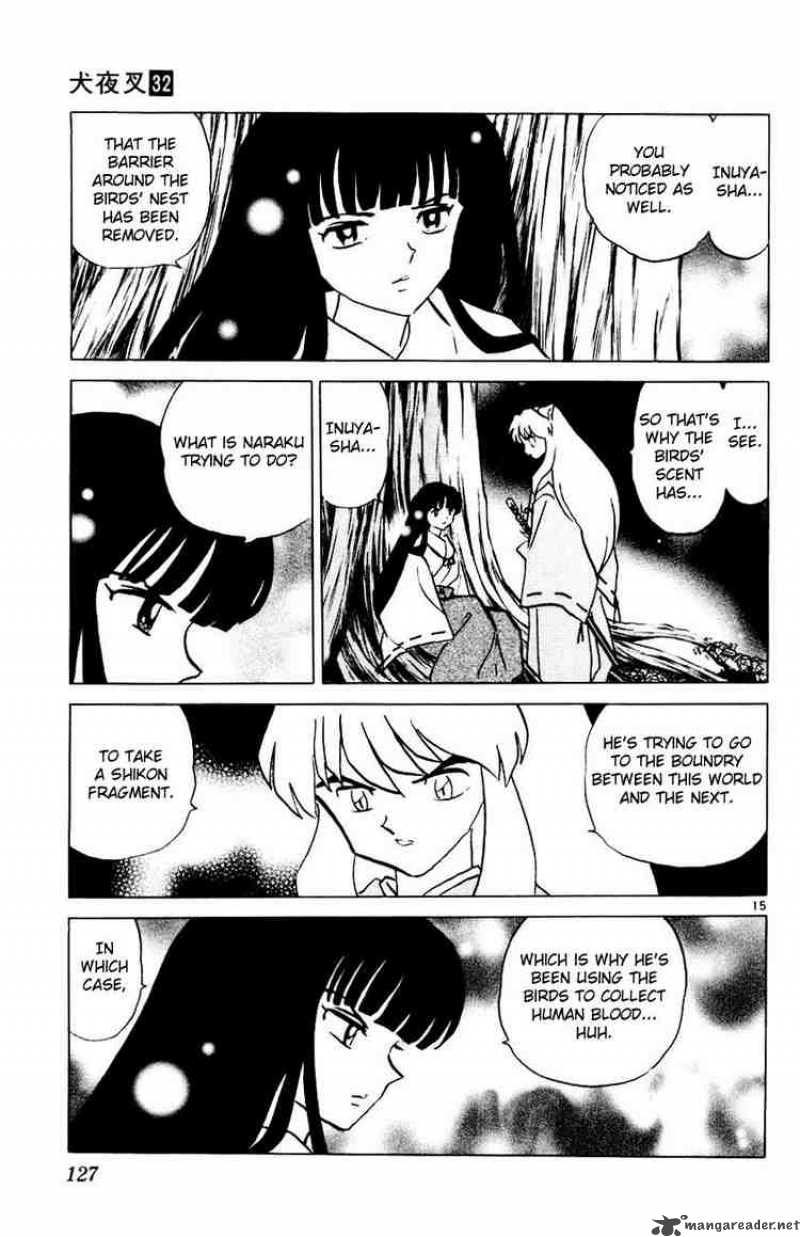 Inuyasha Chapter 315 Page 15