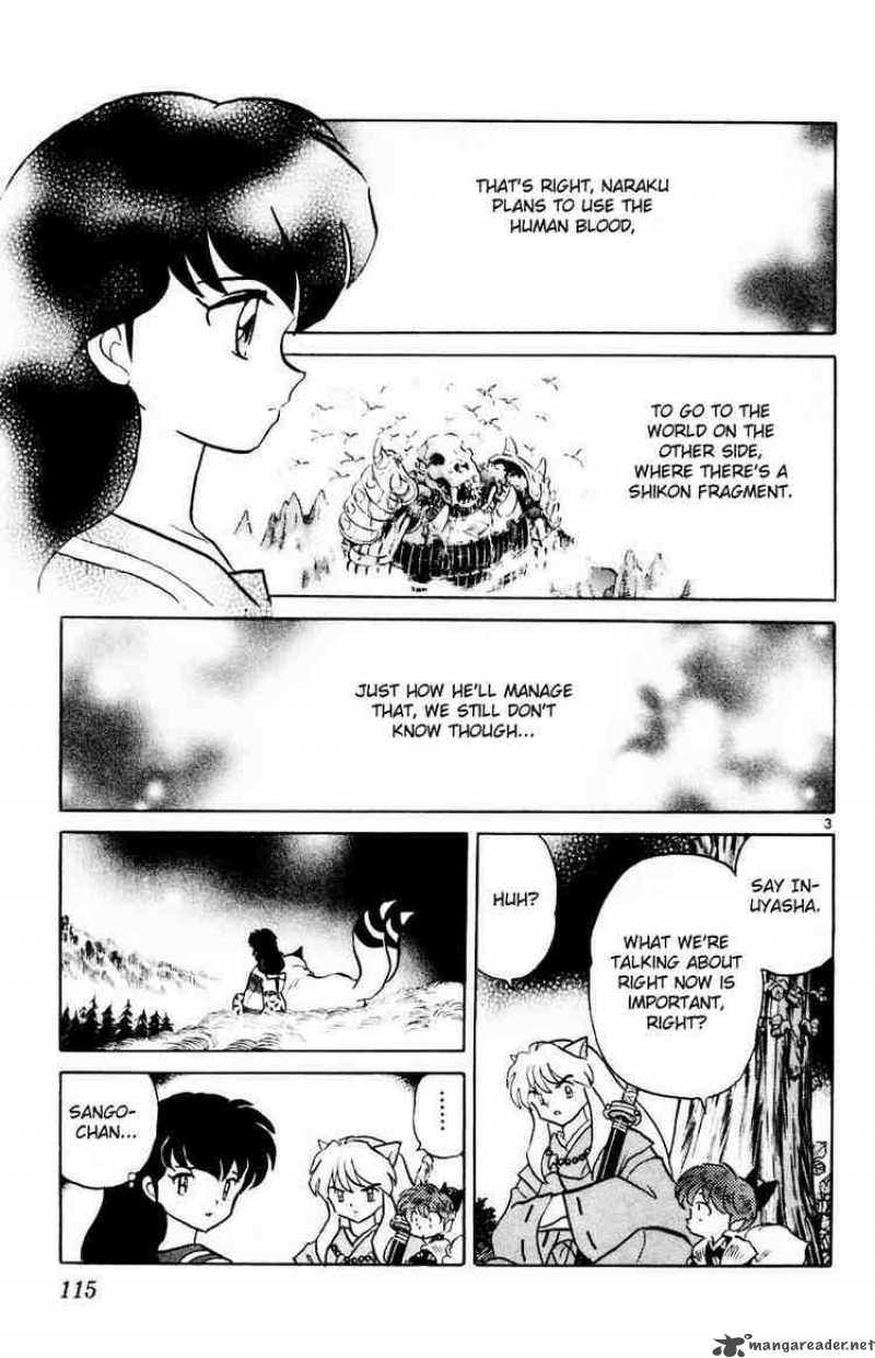 Inuyasha Chapter 315 Page 3