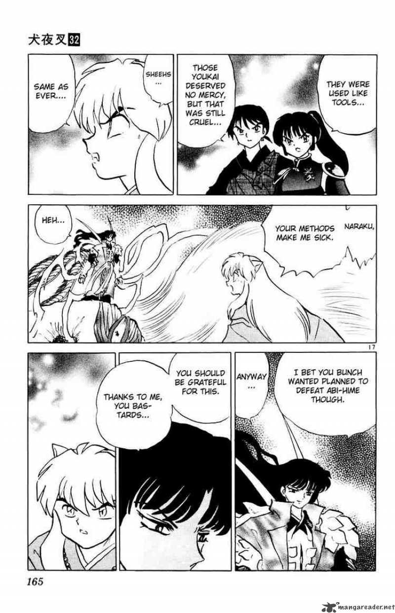 Inuyasha Chapter 317 Page 17