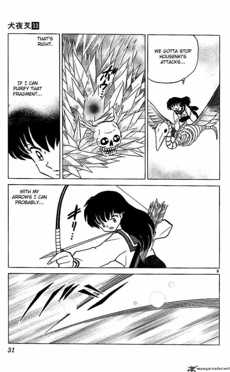 Inuyasha Chapter 320 Page 9
