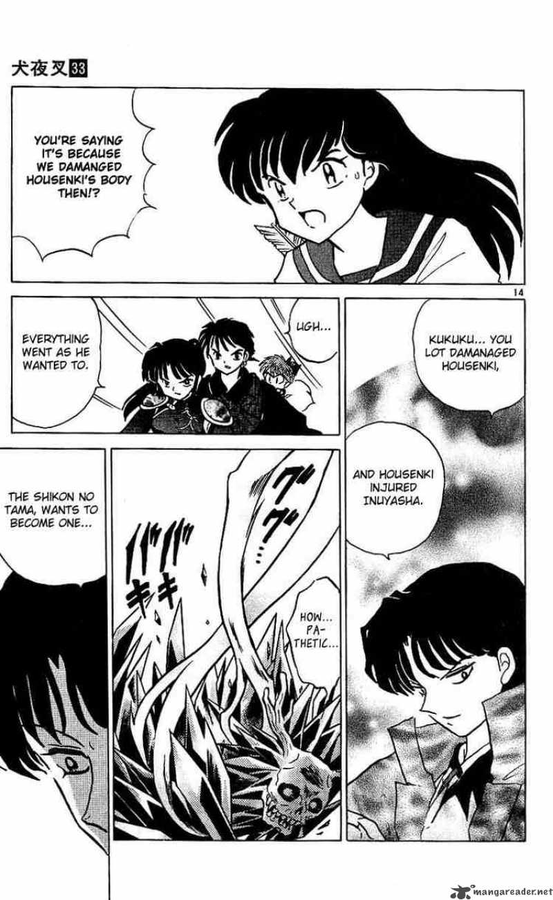 Inuyasha Chapter 321 Page 15