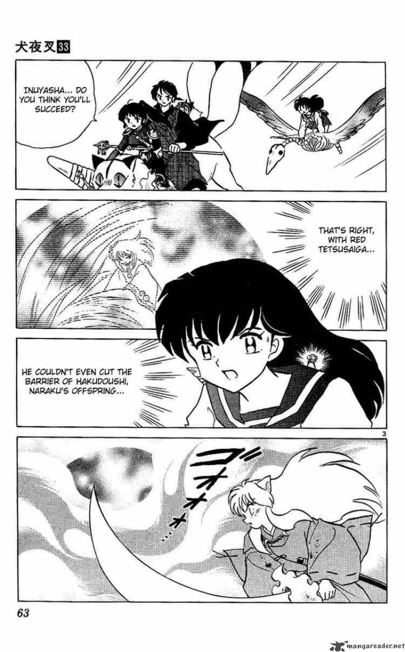 Inuyasha Chapter 322 Page 3