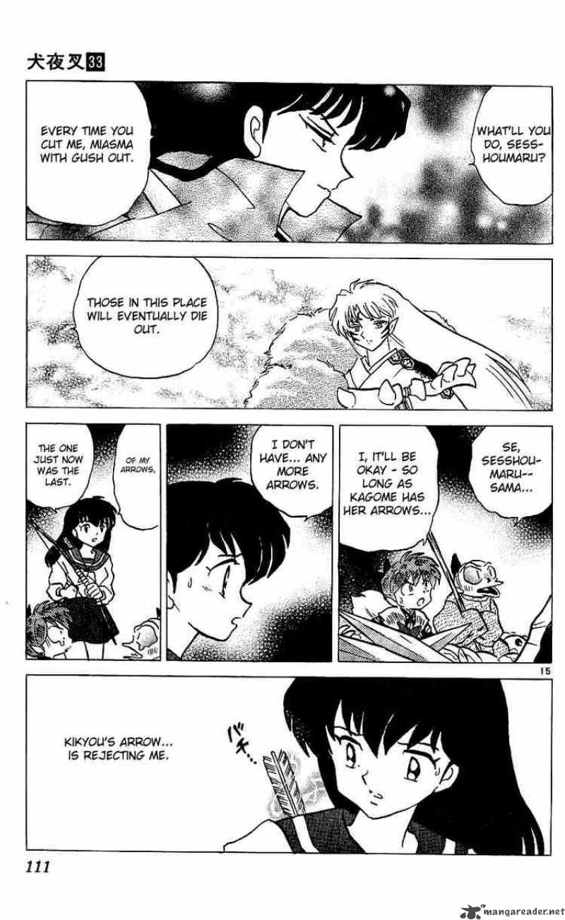 Inuyasha Chapter 324 Page 15