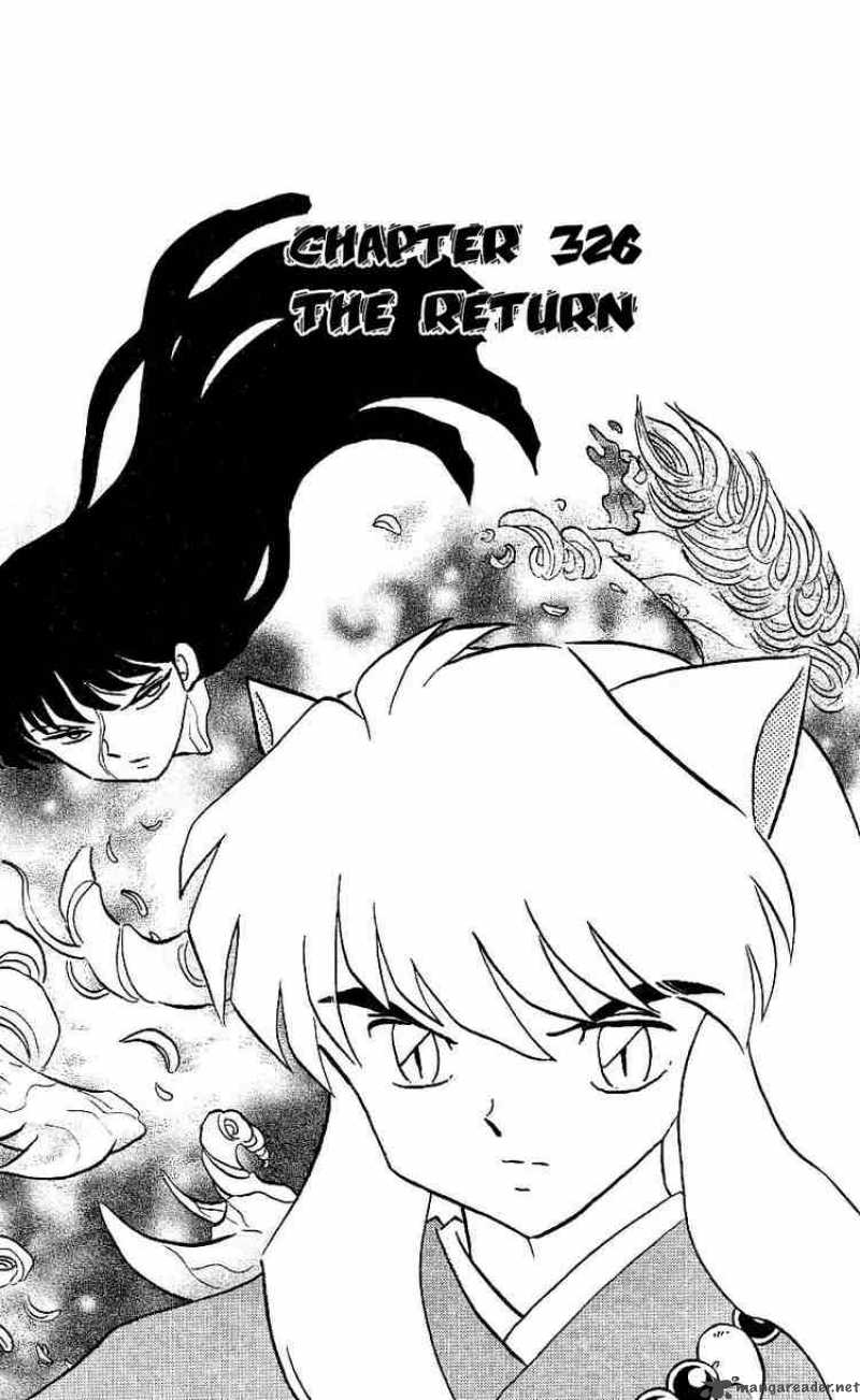 Inuyasha Chapter 326 Page 1