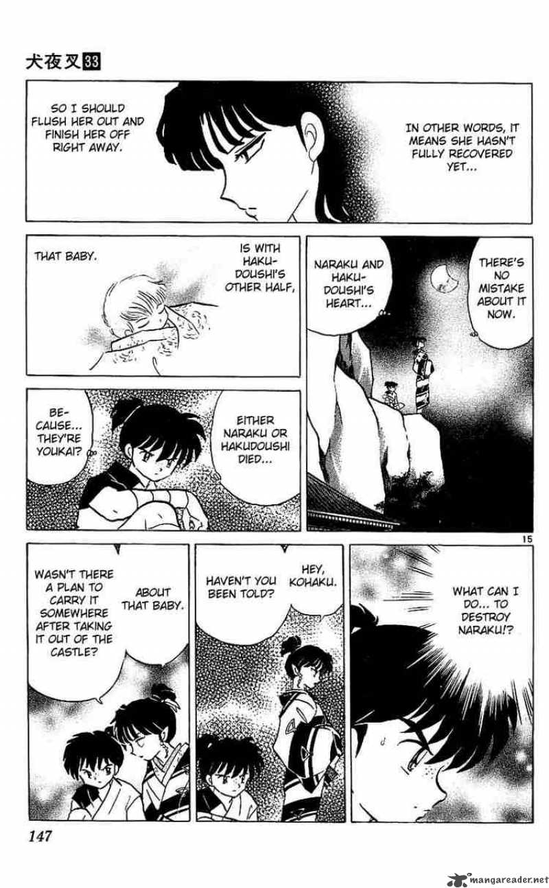 Inuyasha Chapter 326 Page 15