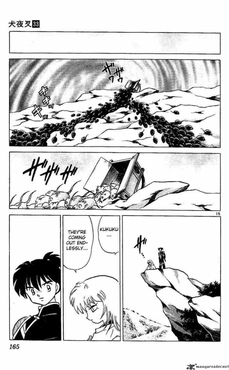 Inuyasha Chapter 327 Page 15