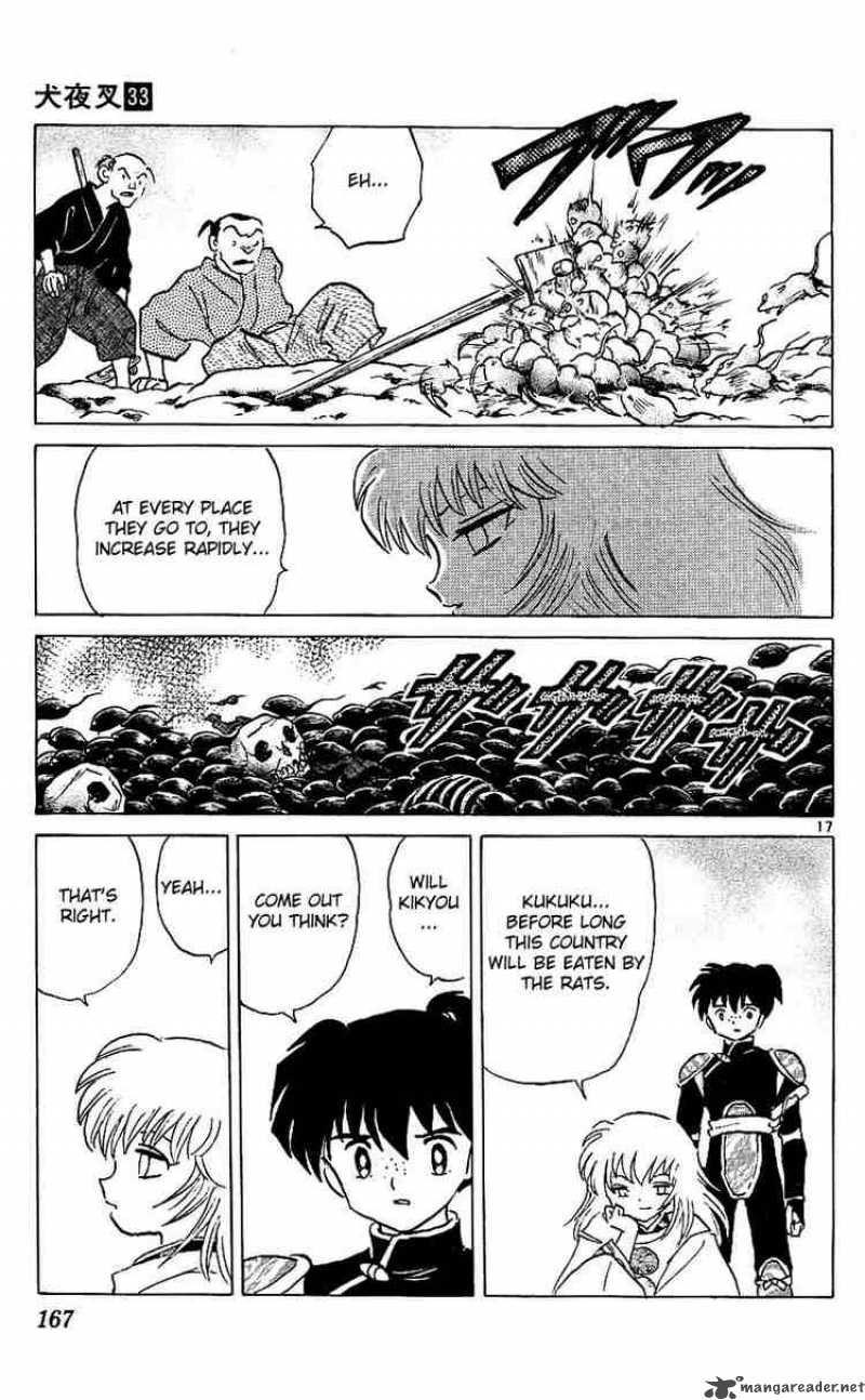 Inuyasha Chapter 327 Page 17
