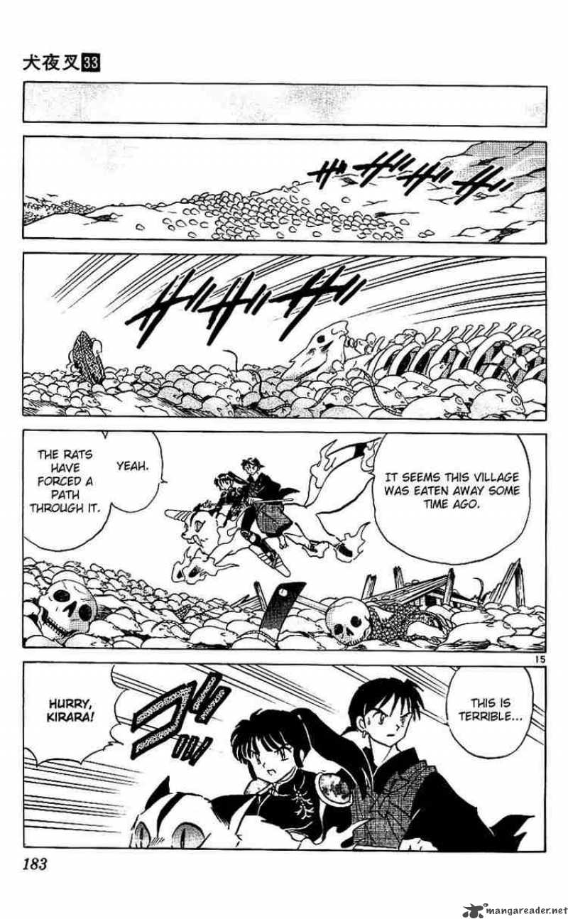 Inuyasha Chapter 328 Page 15