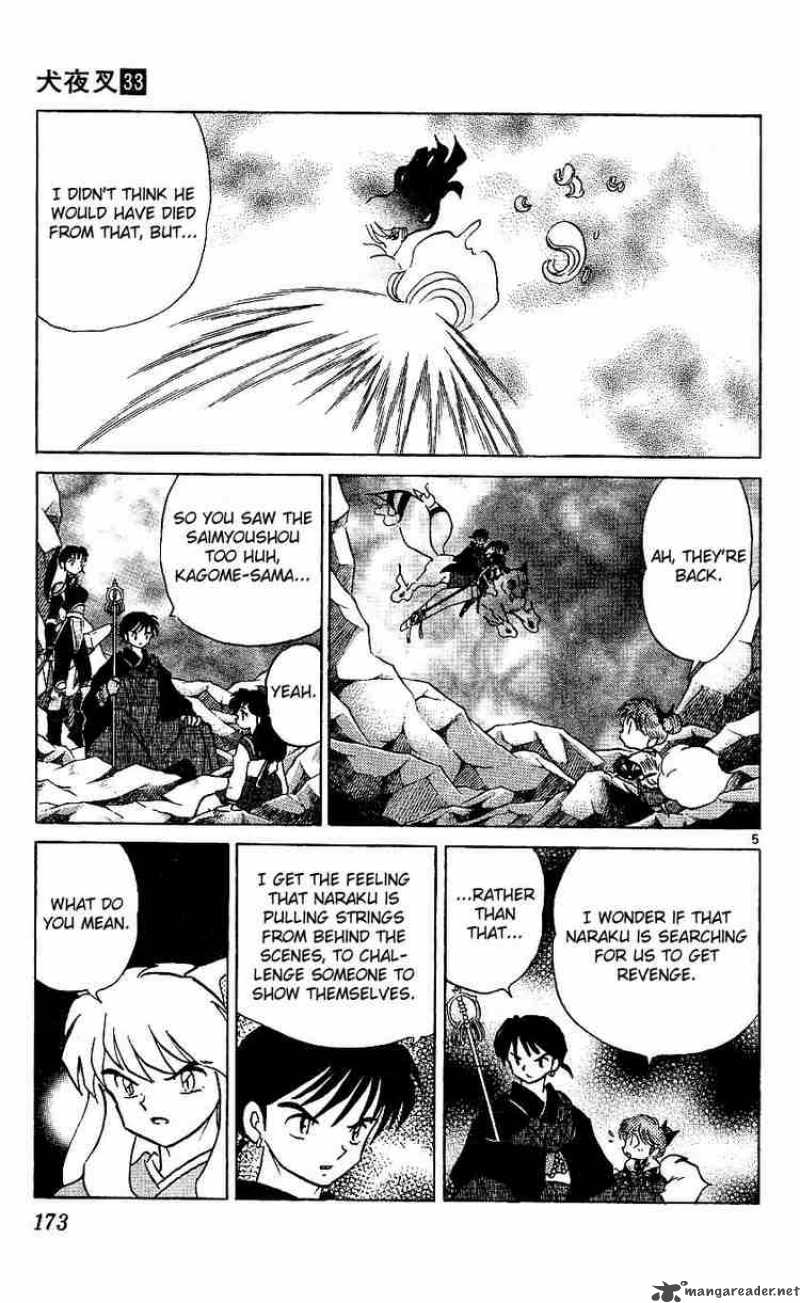 Inuyasha Chapter 328 Page 5