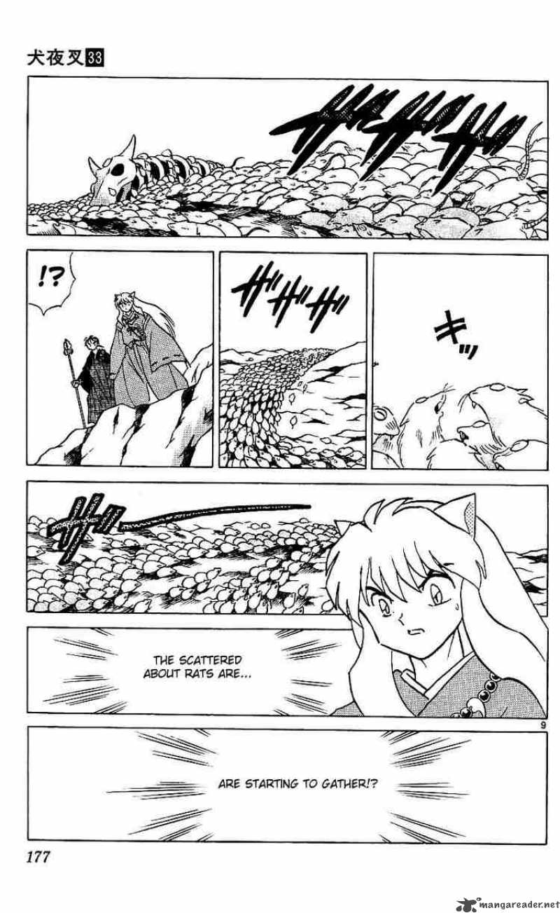 Inuyasha Chapter 328 Page 9