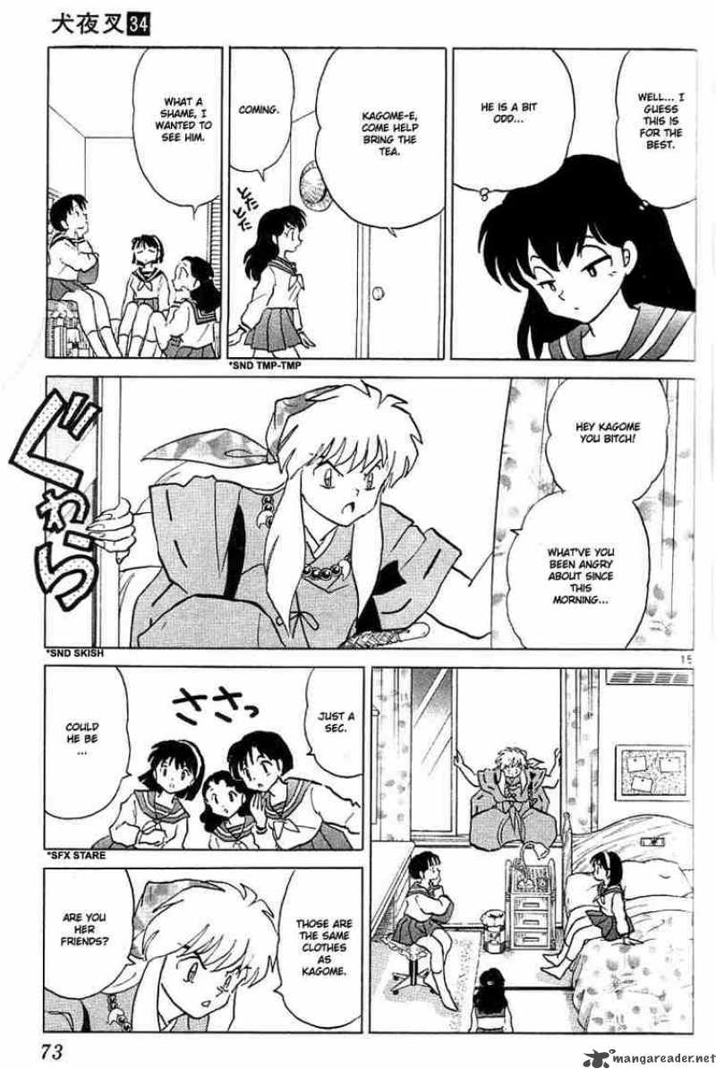 Inuyasha Chapter 332 Page 15