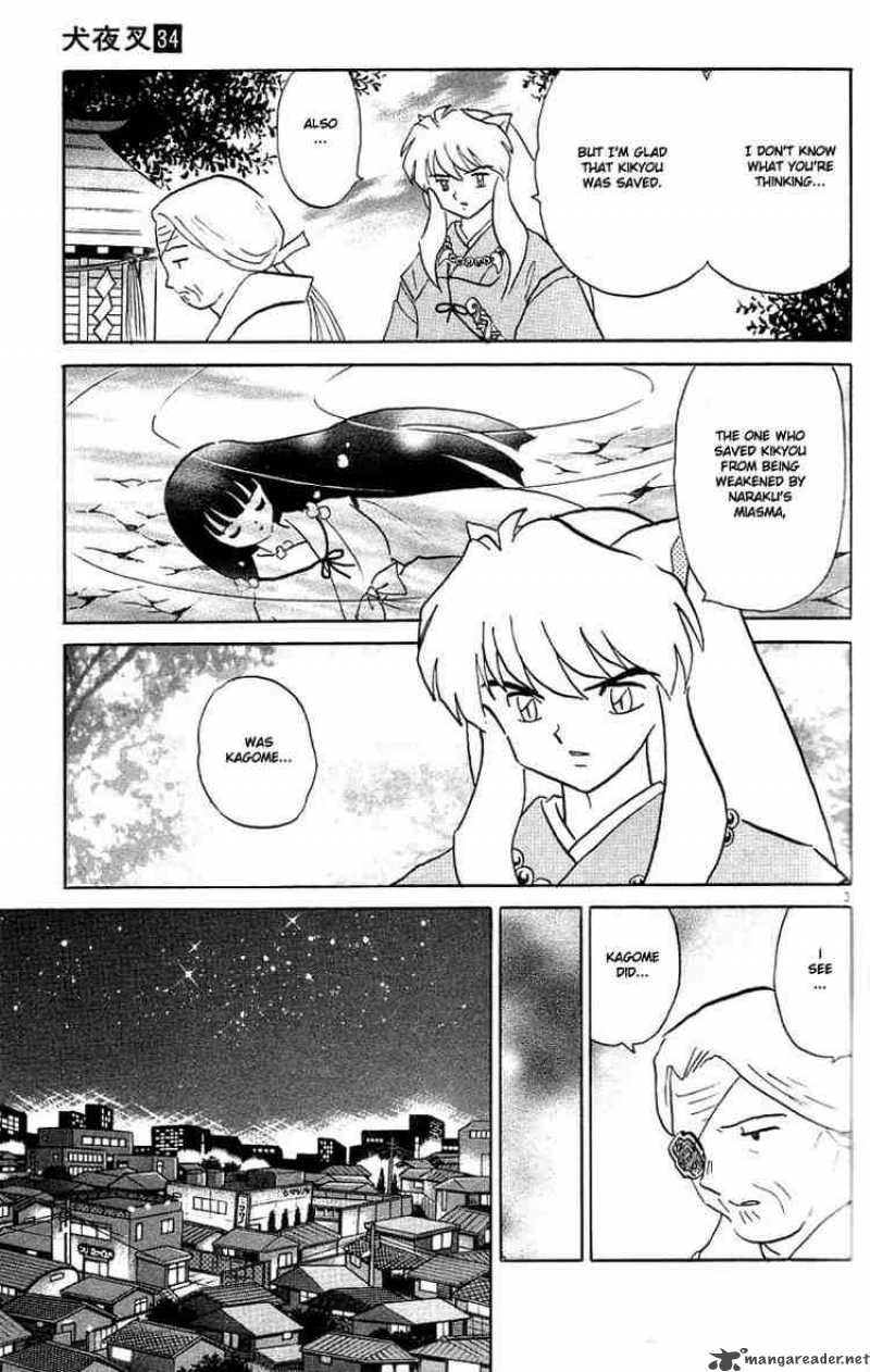 Inuyasha Chapter 332 Page 3