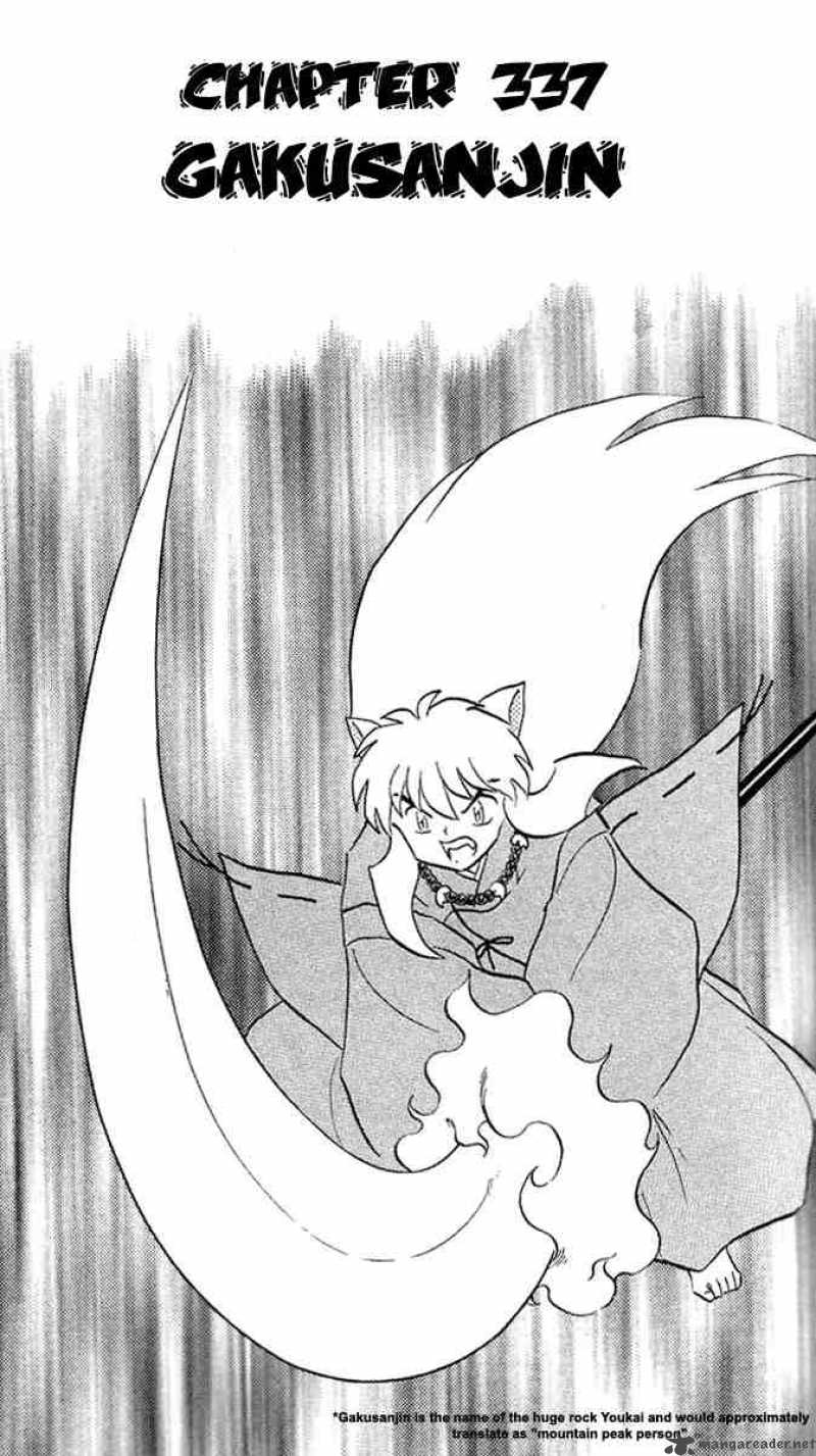 Inuyasha Chapter 336 Page 1