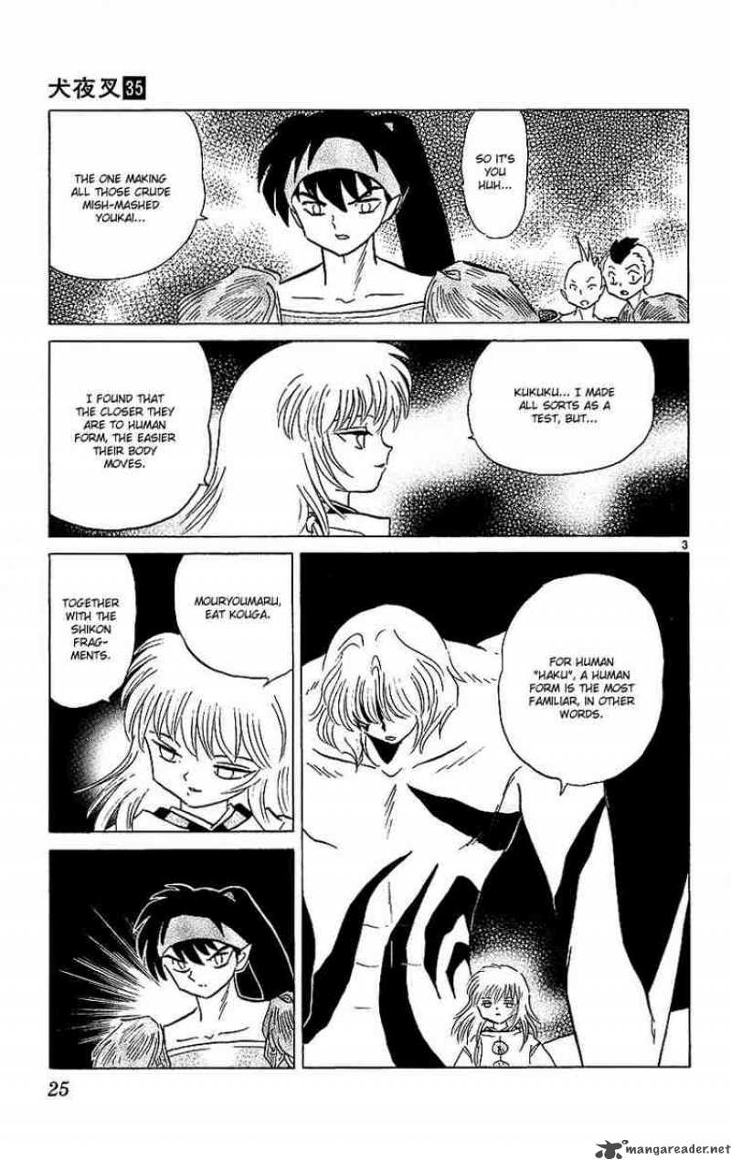 Inuyasha Chapter 340 Page 3