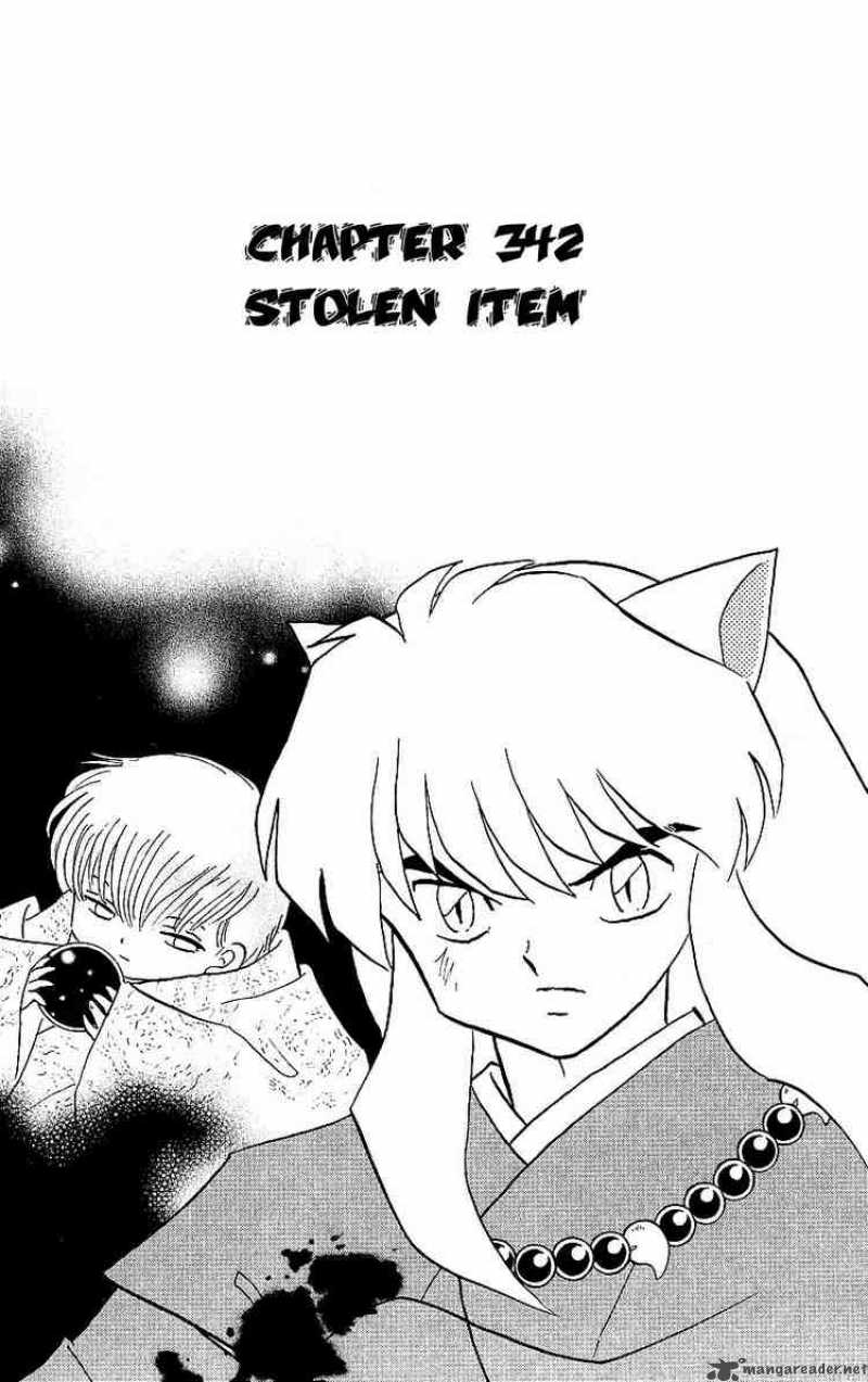 Inuyasha Chapter 342 Page 1