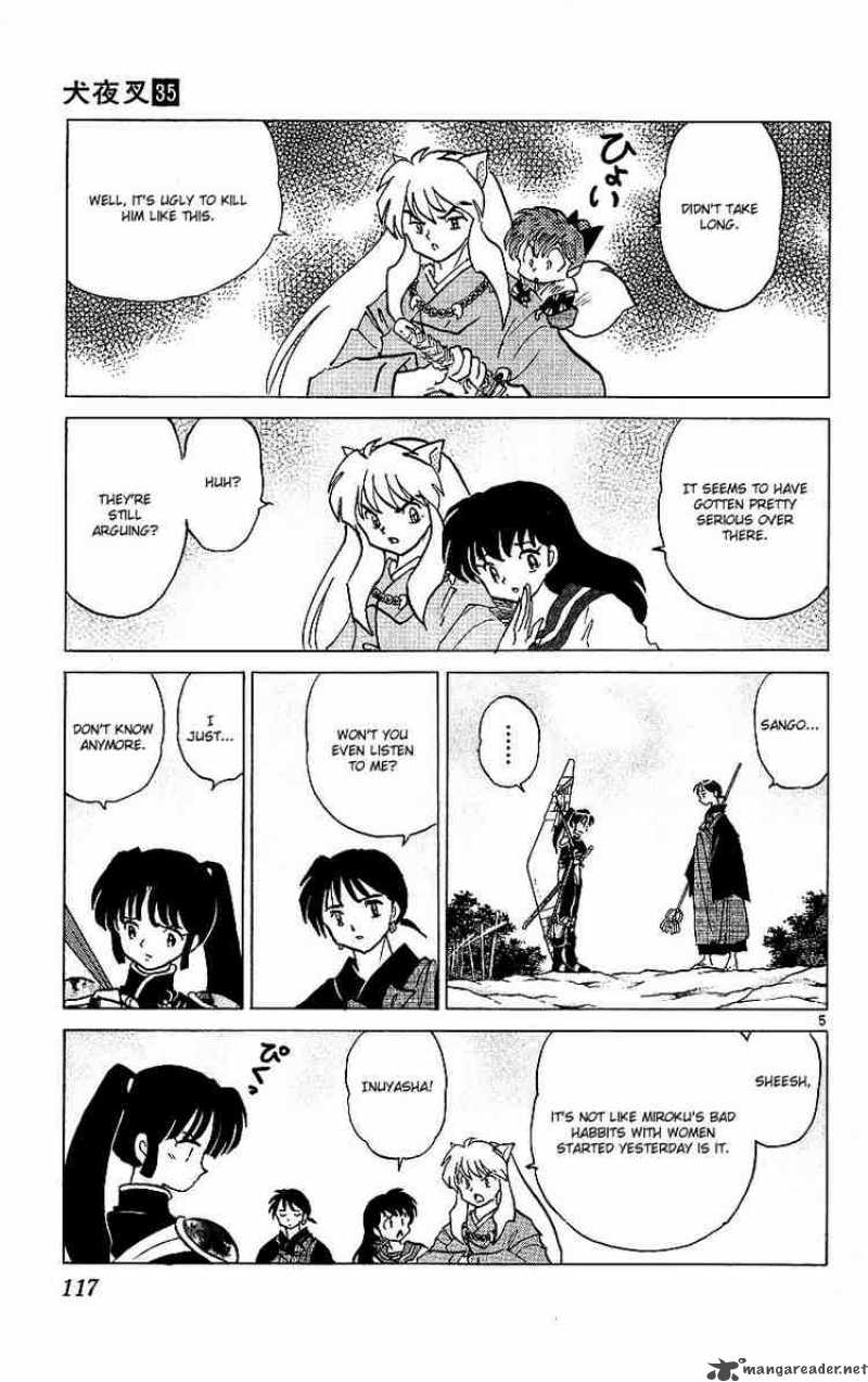 Inuyasha Chapter 345 Page 5