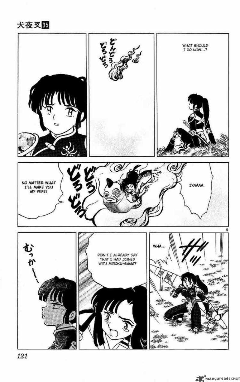 Inuyasha Chapter 345 Page 9