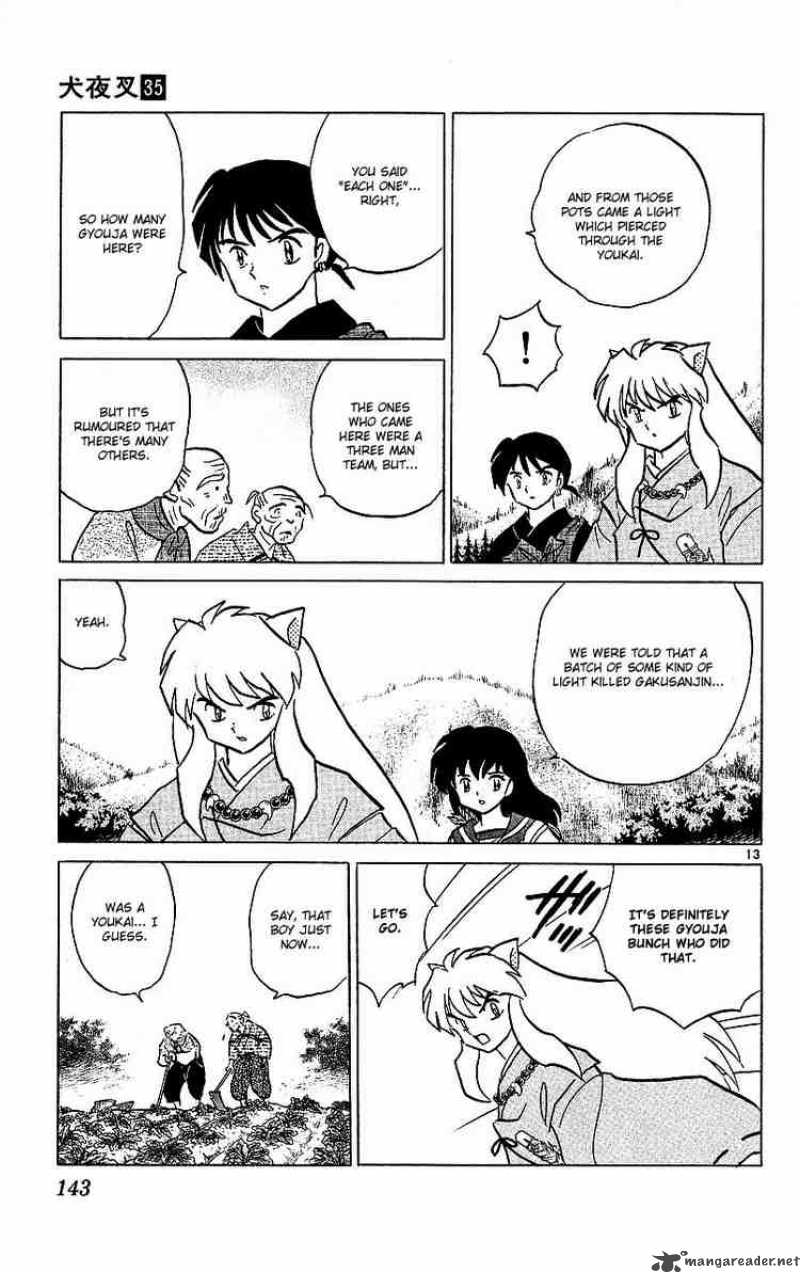 Inuyasha Chapter 346 Page 13