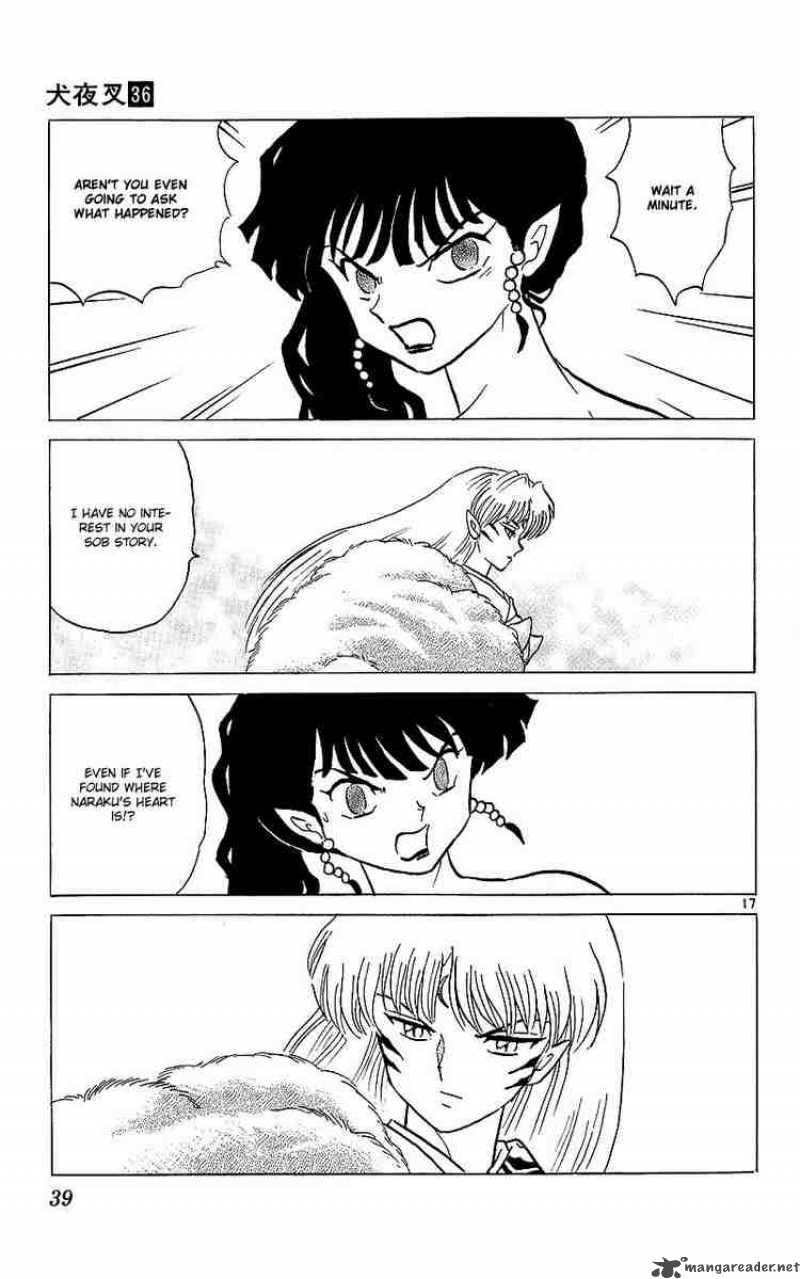 Inuyasha Chapter 350 Page 17