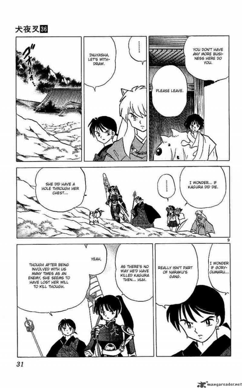 Inuyasha Chapter 350 Page 9