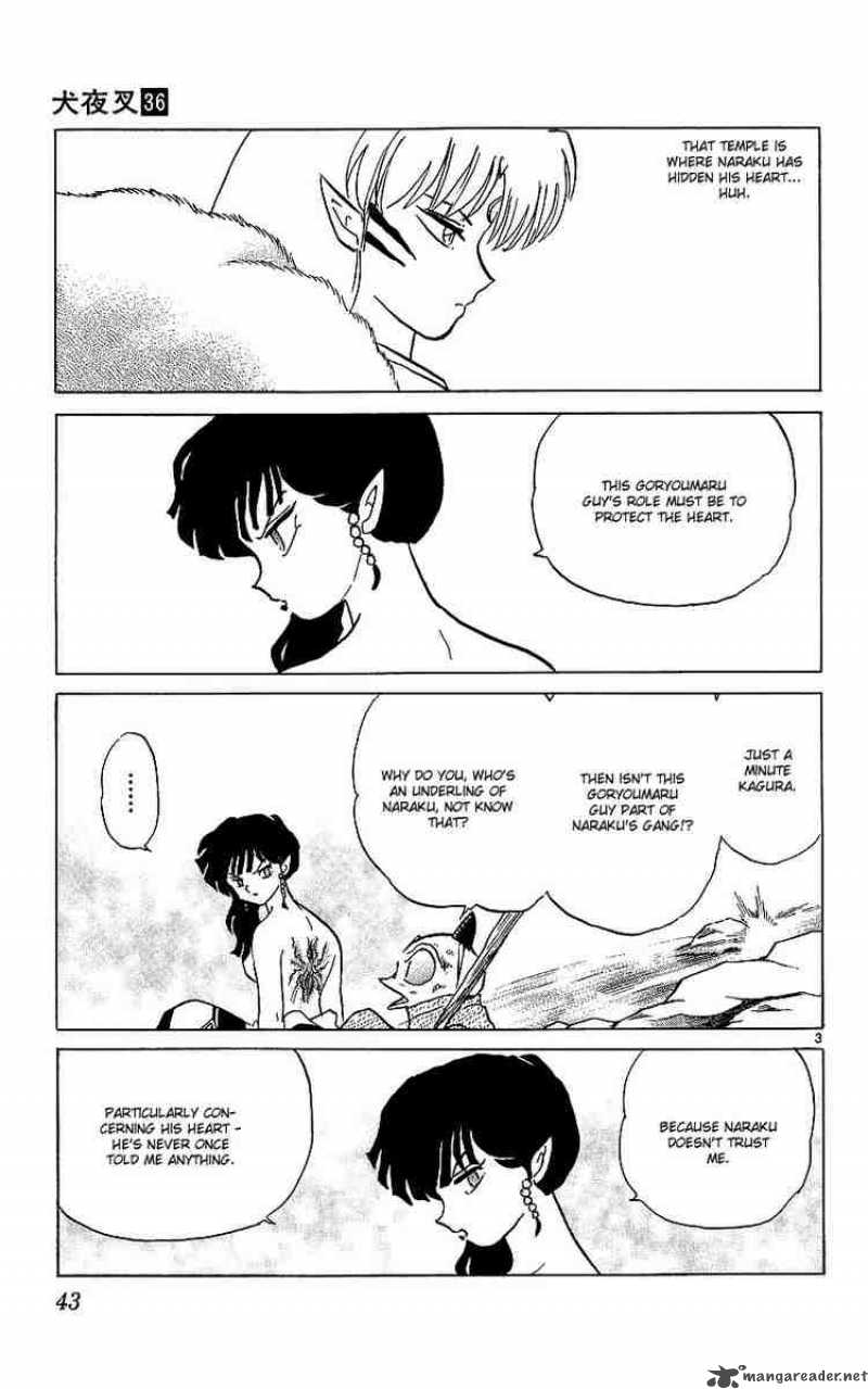 Inuyasha Chapter 351 Page 3