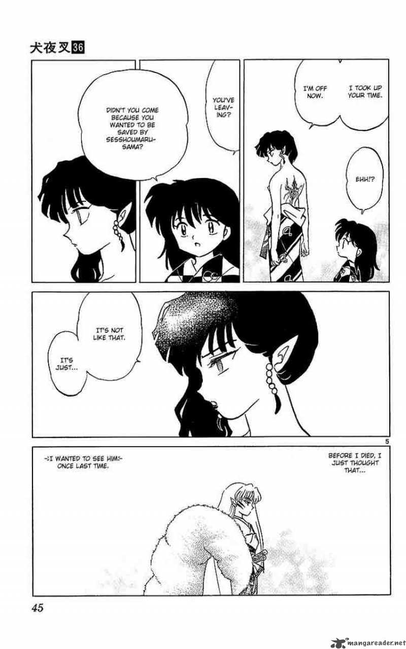 Inuyasha Chapter 351 Page 5