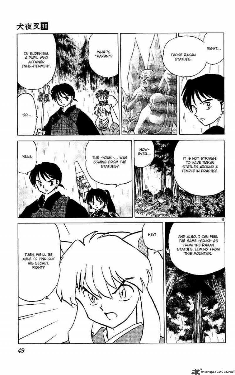 Inuyasha Chapter 351 Page 9