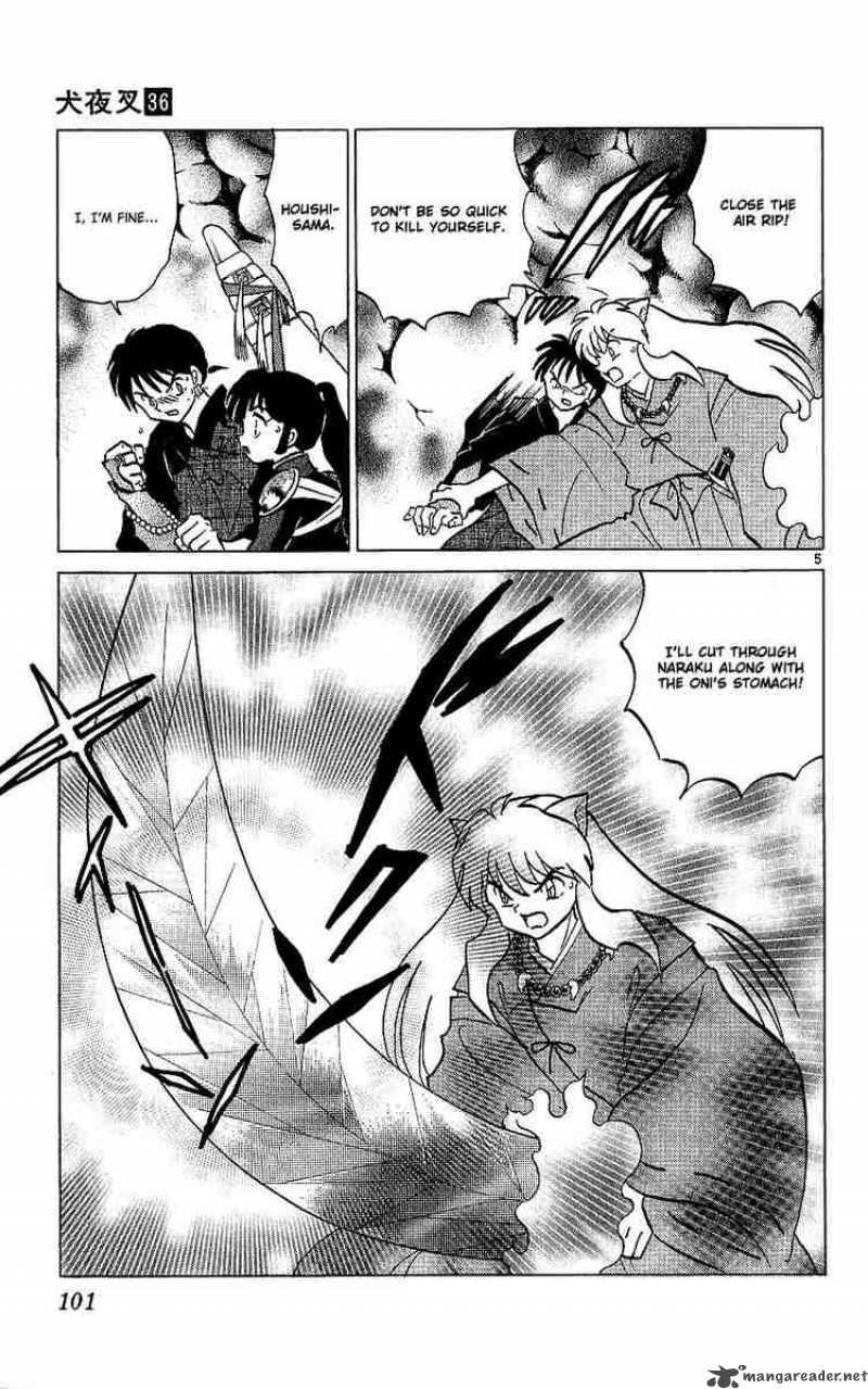 Inuyasha Chapter 354 Page 5