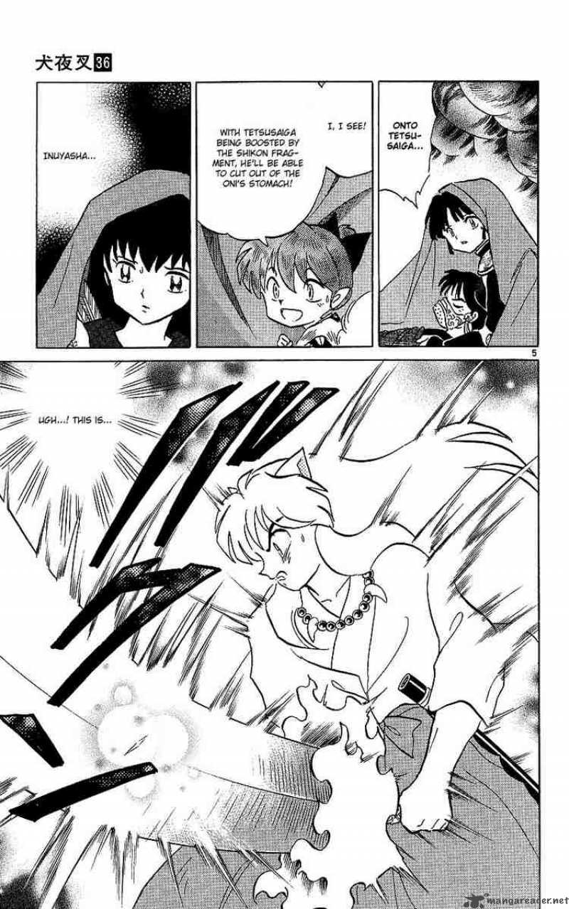 Inuyasha Chapter 355 Page 5