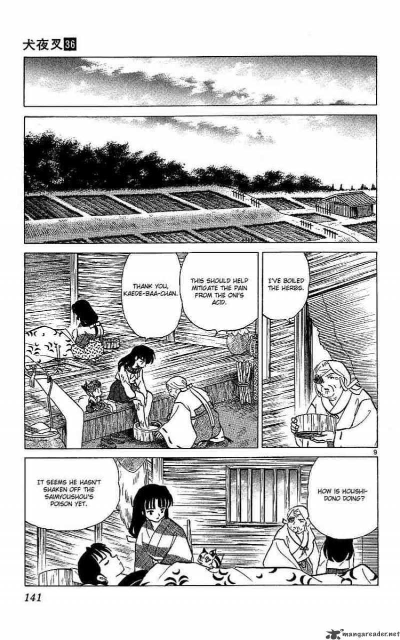 Inuyasha Chapter 356 Page 9