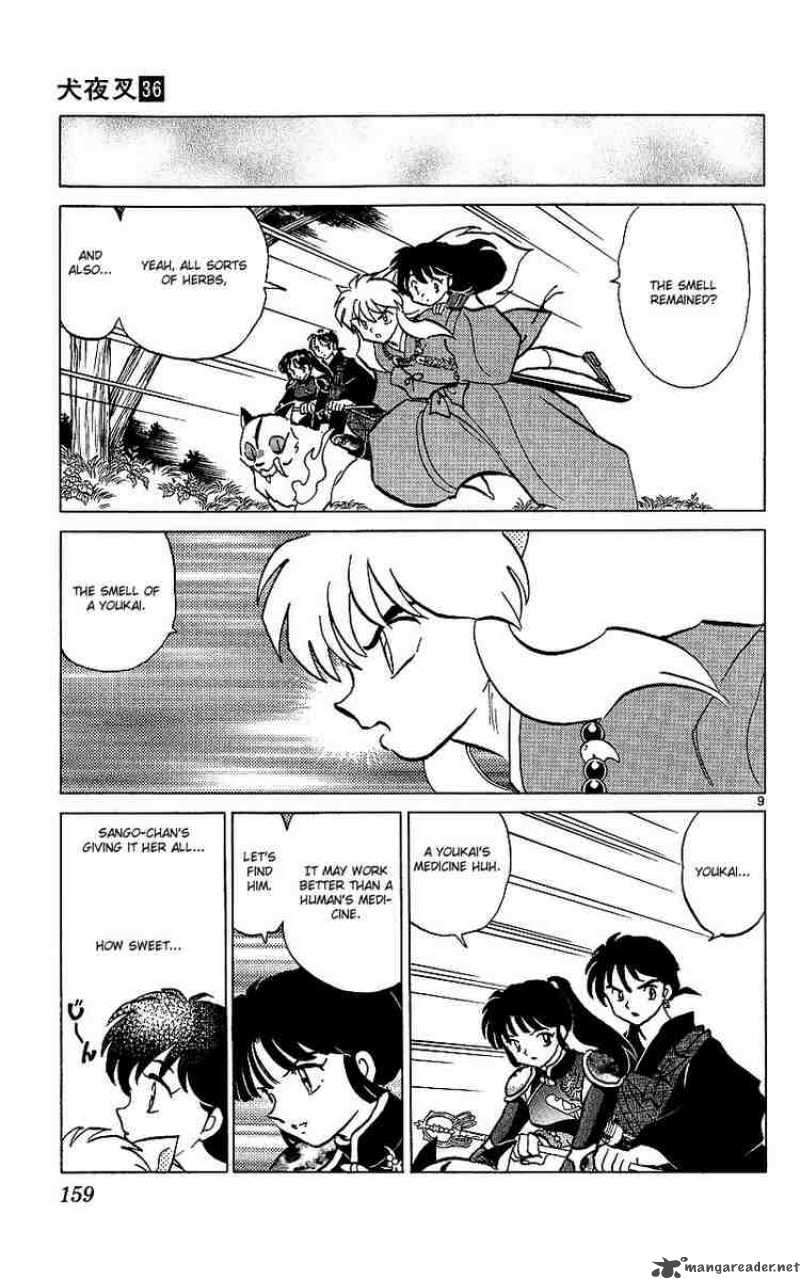 Inuyasha Chapter 357 Page 9