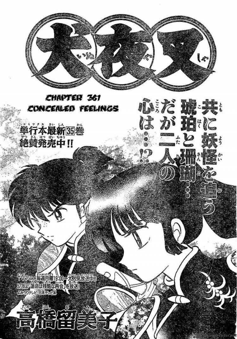 Inuyasha Chapter 361 Page 1
