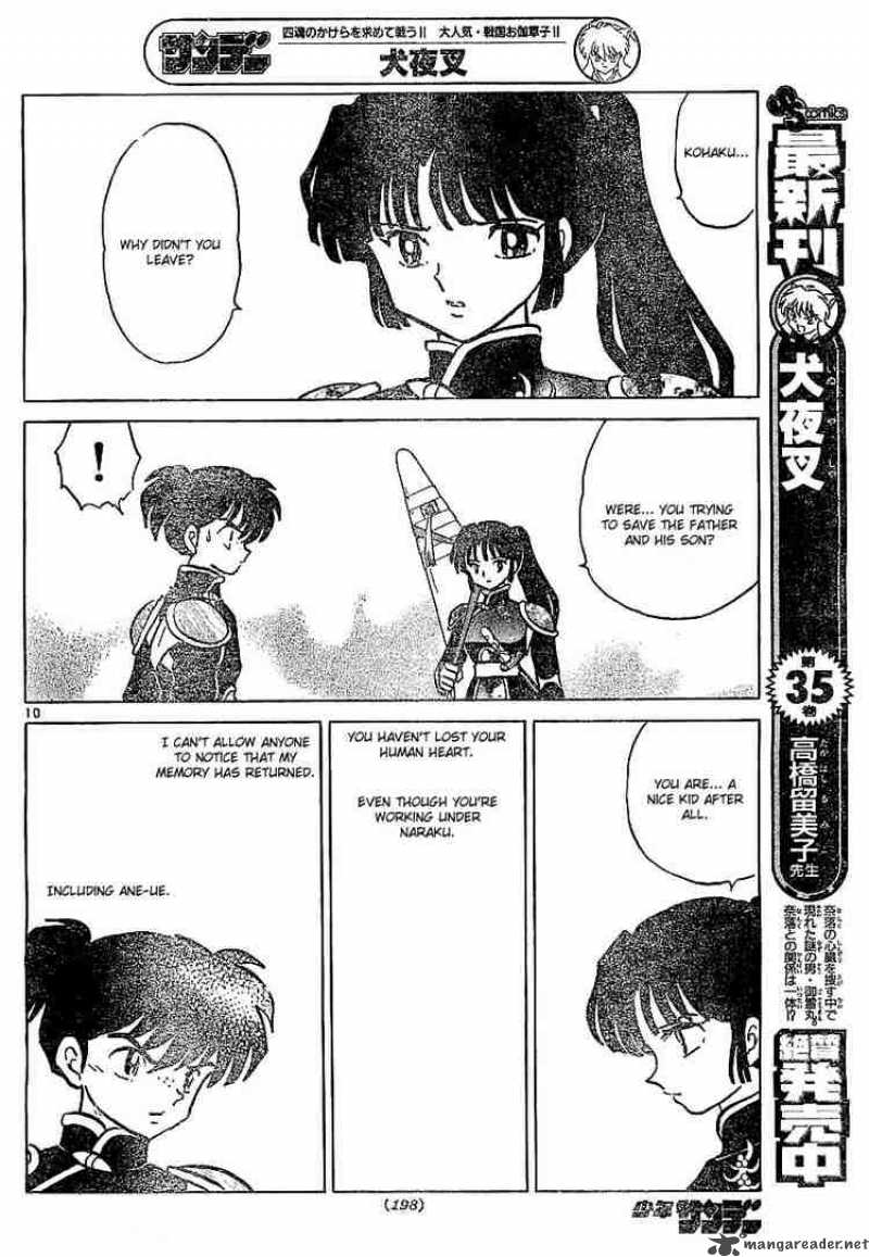 Inuyasha Chapter 361 Page 10