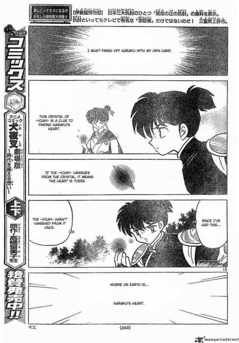 Inuyasha Chapter 361 Page 15