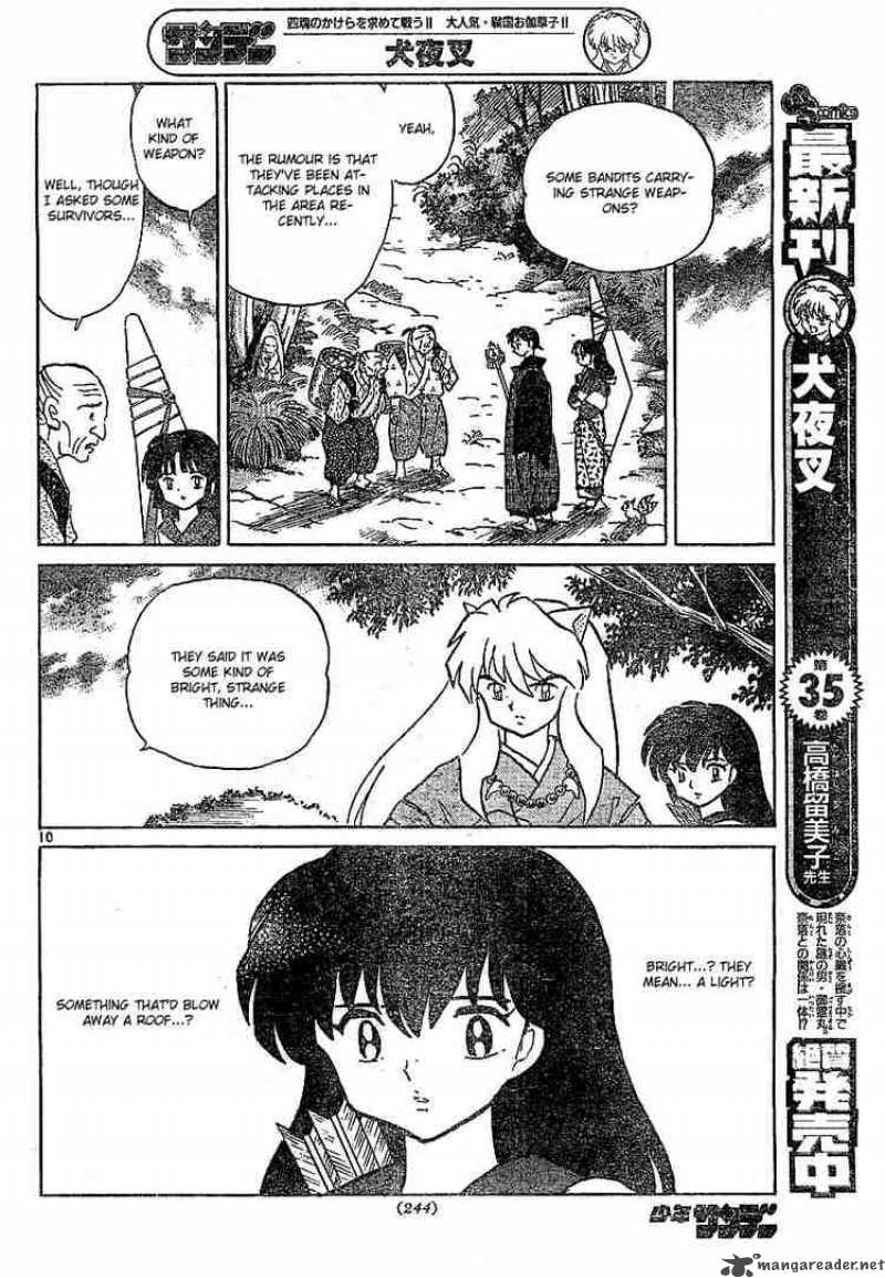 Inuyasha Chapter 362 Page 10