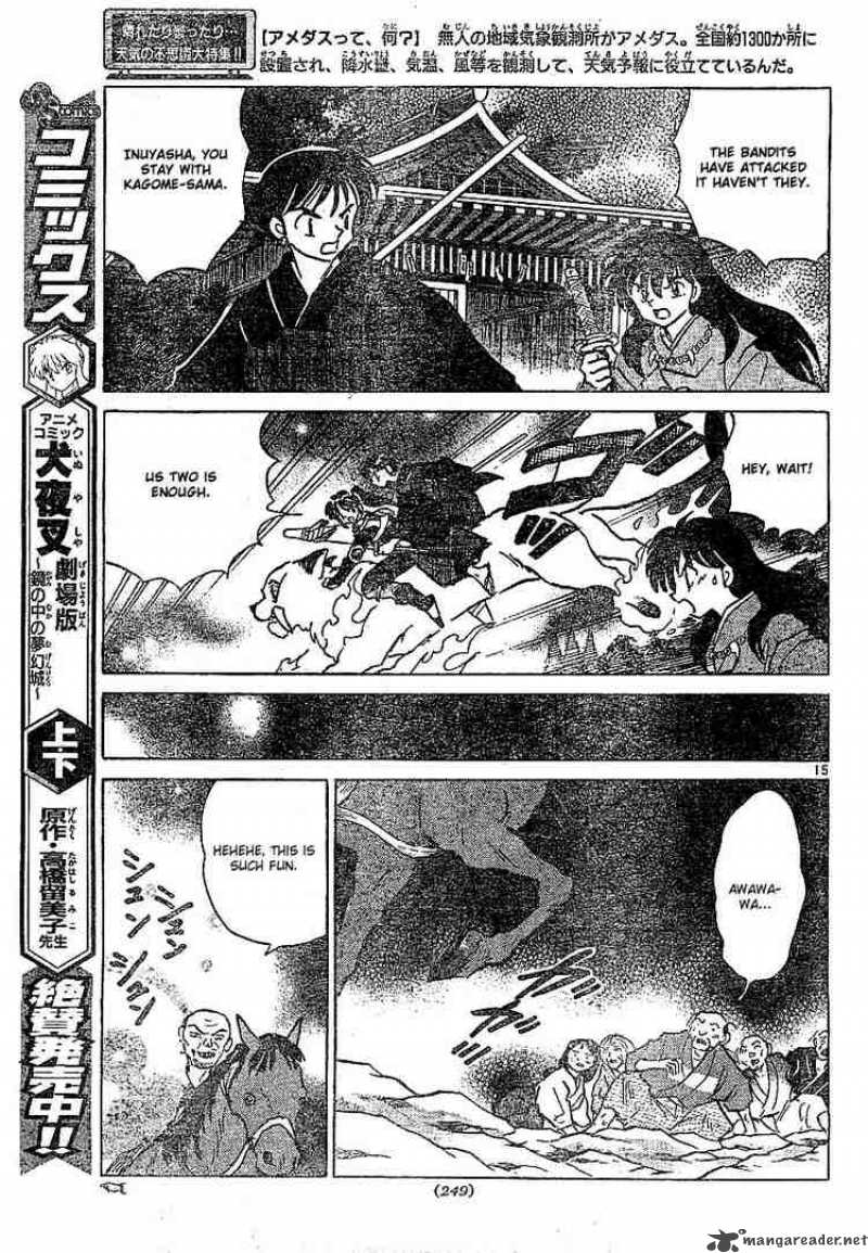 Inuyasha Chapter 362 Page 15