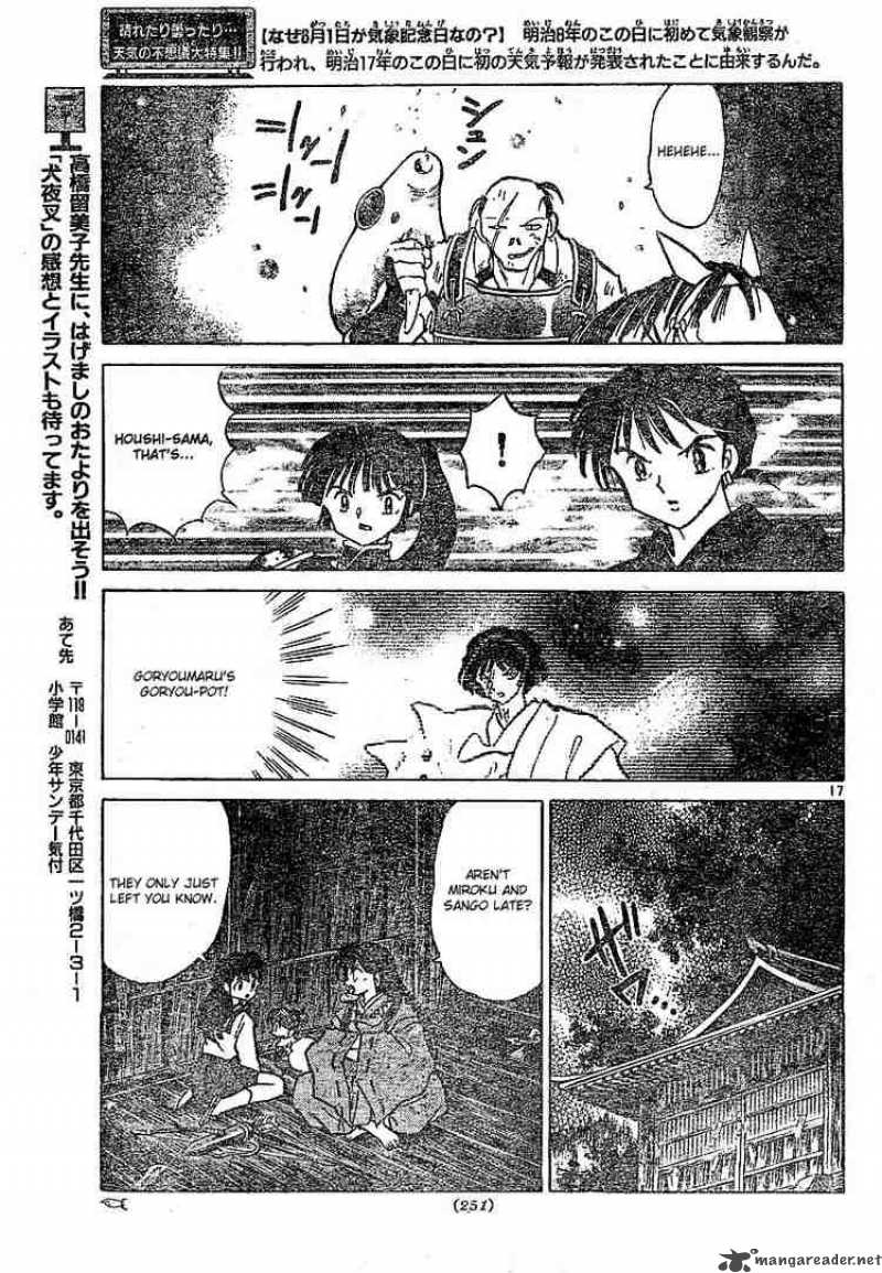Inuyasha Chapter 362 Page 17
