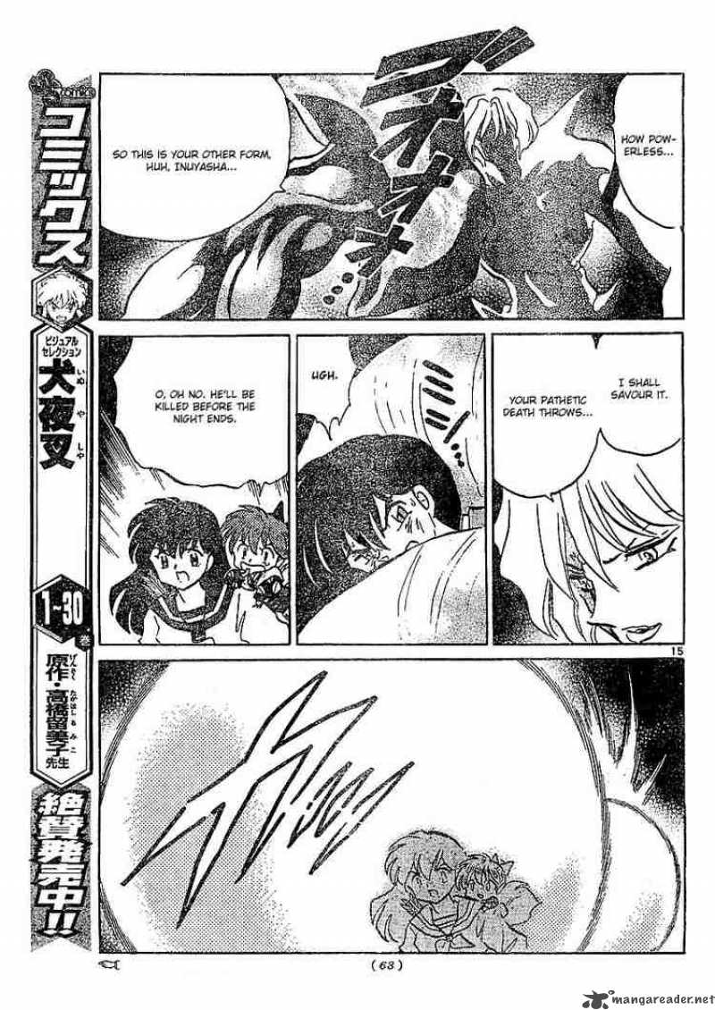 Inuyasha Chapter 364 Page 15