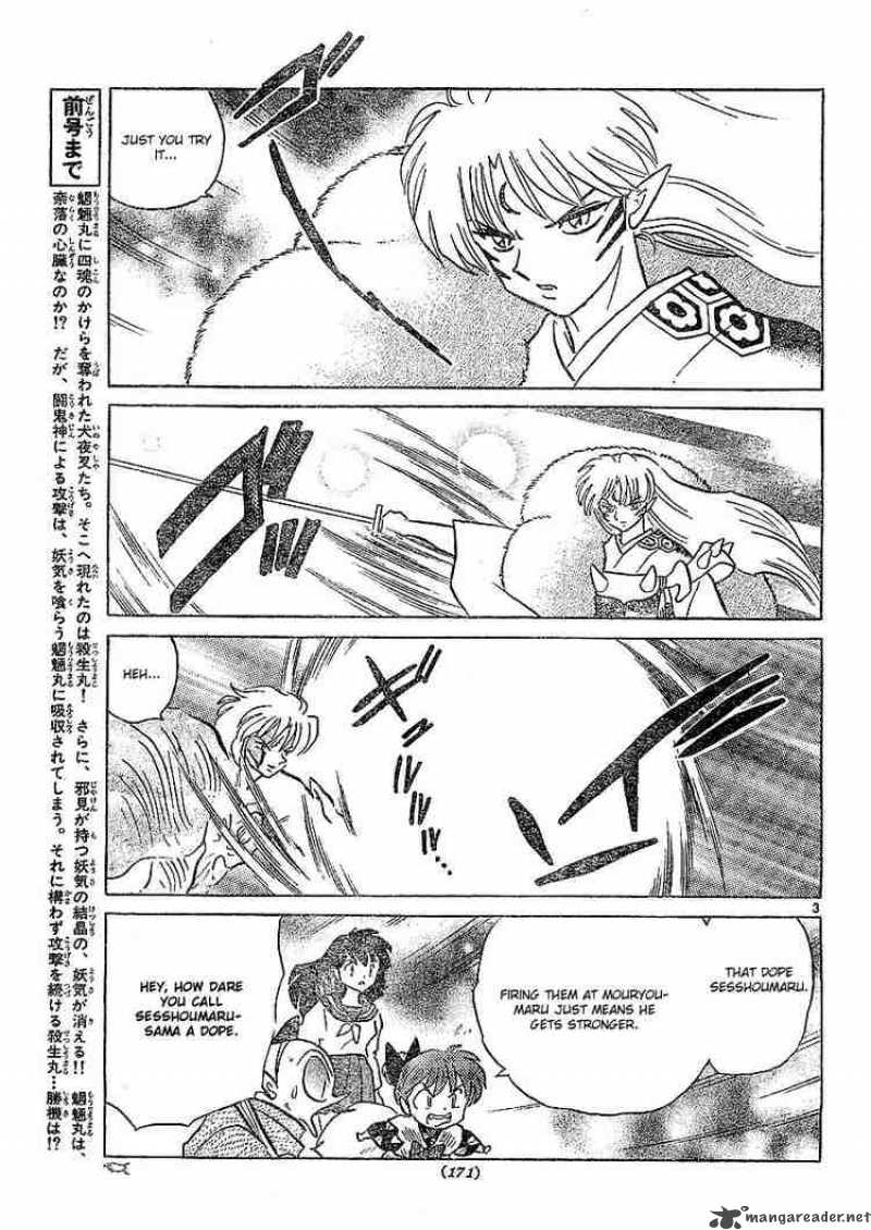 Inuyasha Chapter 366 Page 3