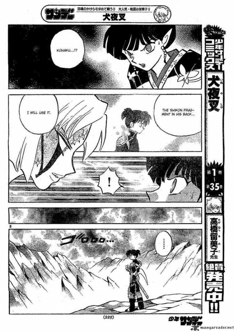 Inuyasha Chapter 367 Page 8