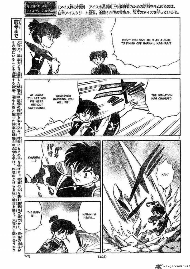 Inuyasha Chapter 368 Page 3