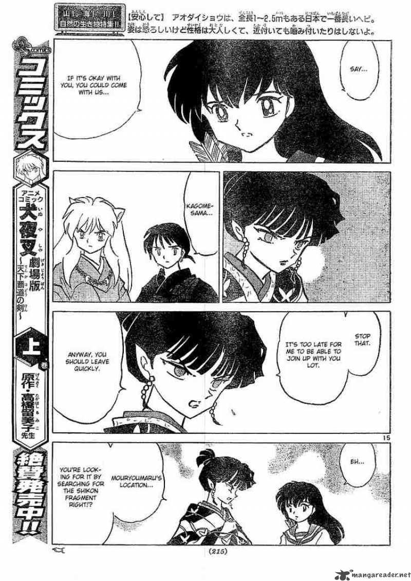 Inuyasha Chapter 370 Page 15