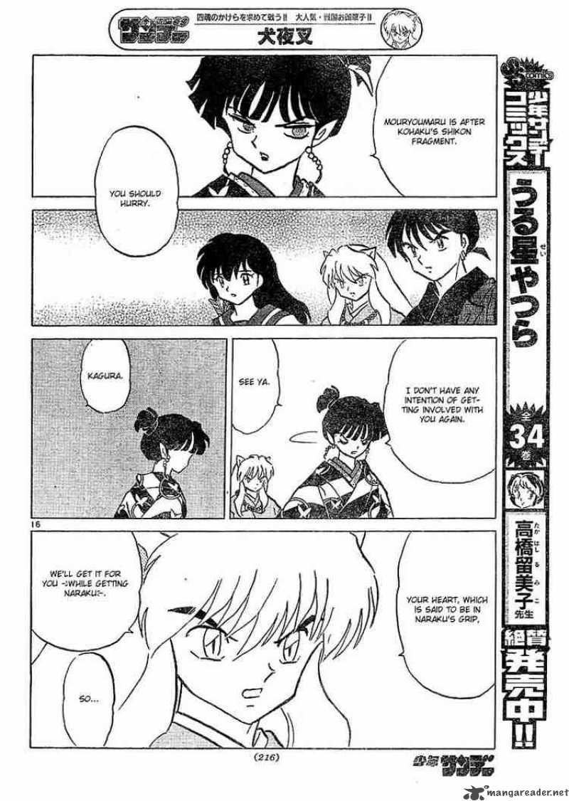 Inuyasha Chapter 370 Page 16